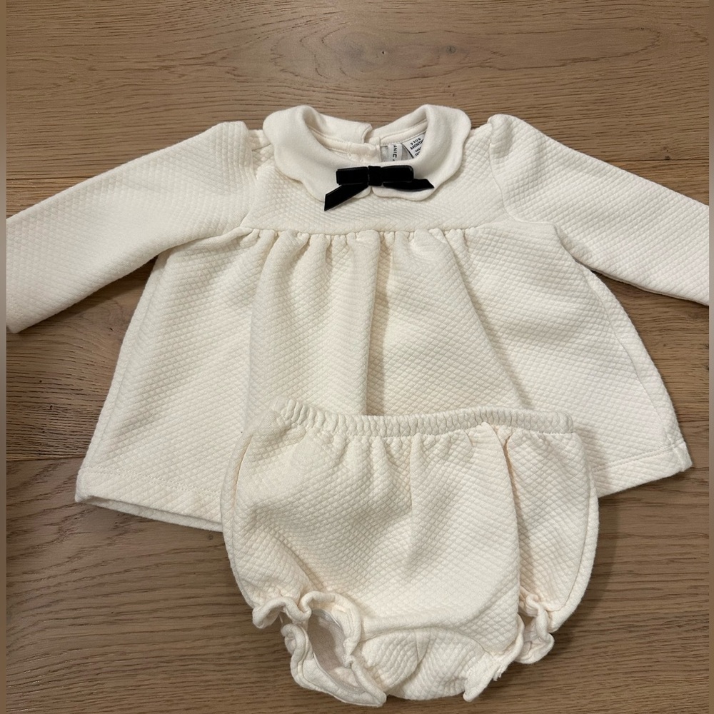 Janie and Jack Christmas holiday outfit 3-6 months